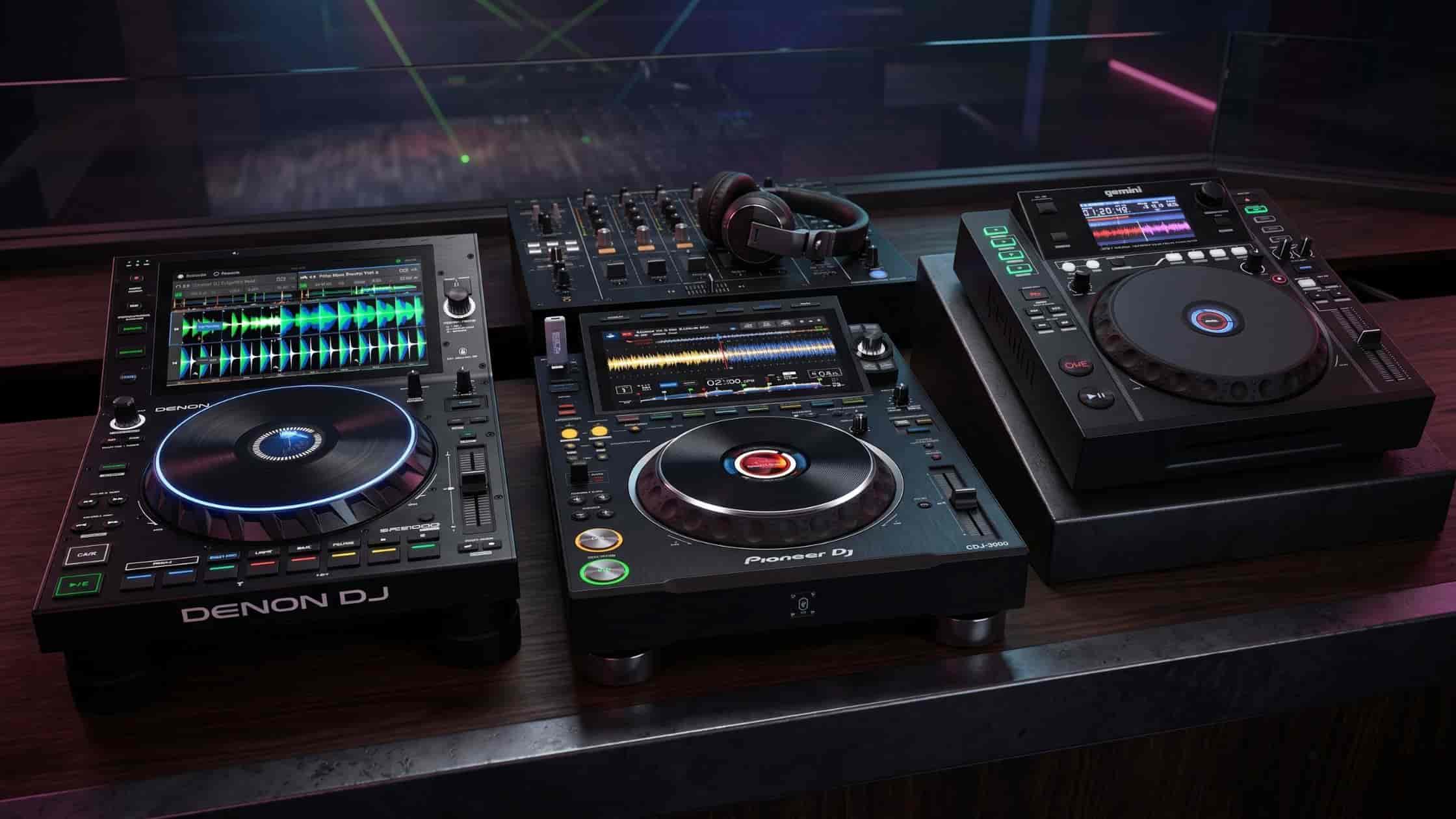 The best CDJ's and digital DJ players