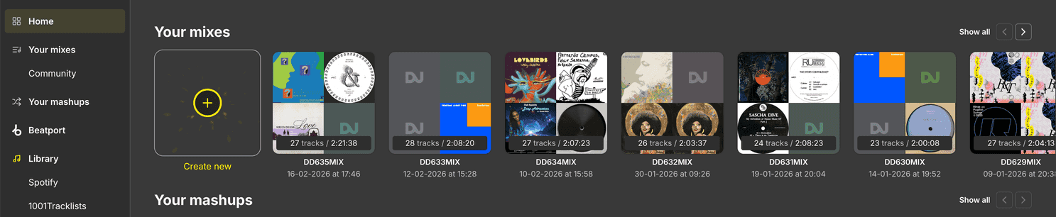 DJ.Studio Home Projects