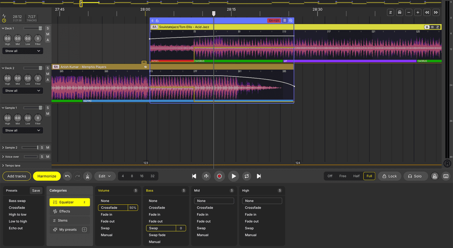 Dj Studio workflow
