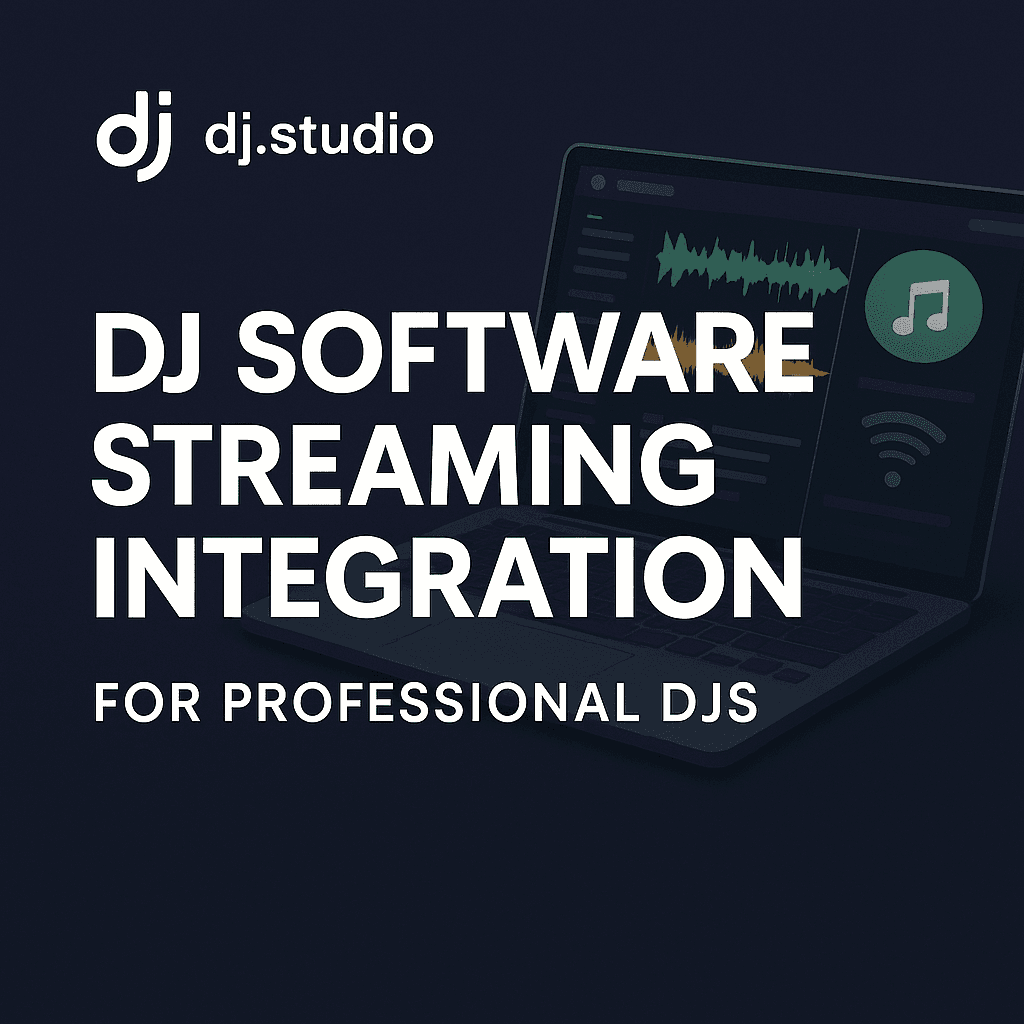 dj streaming integration for professional DJs