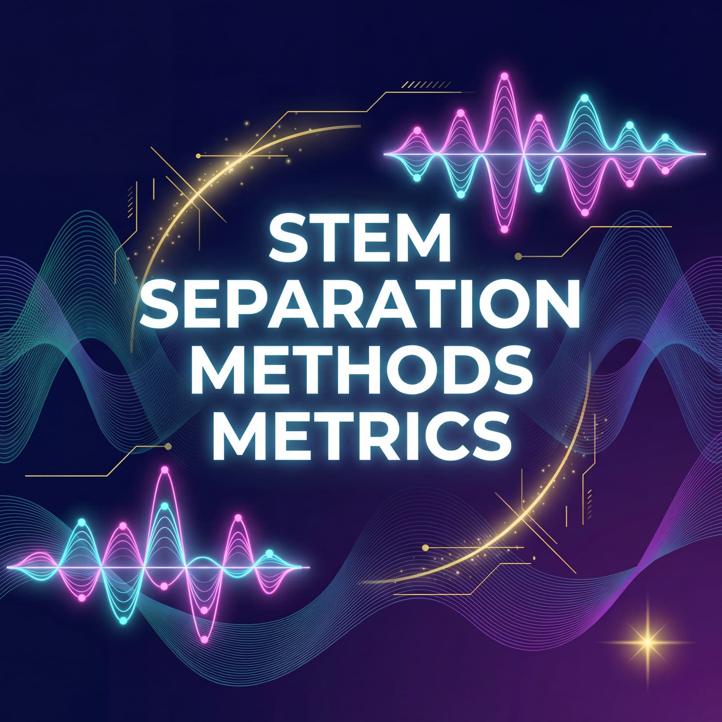 Stem Separation Methods Metrics