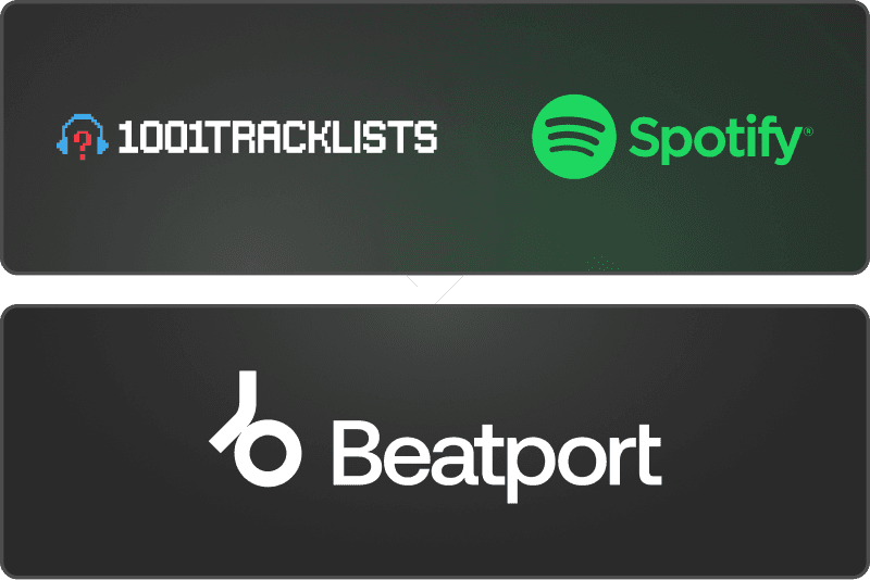 1001Tracklists and spotify to Beatport