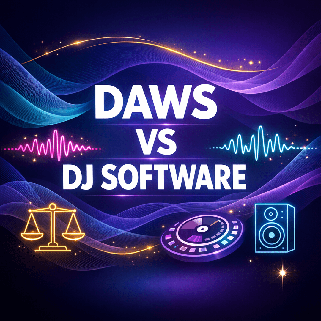 DAWs vs DJ Software