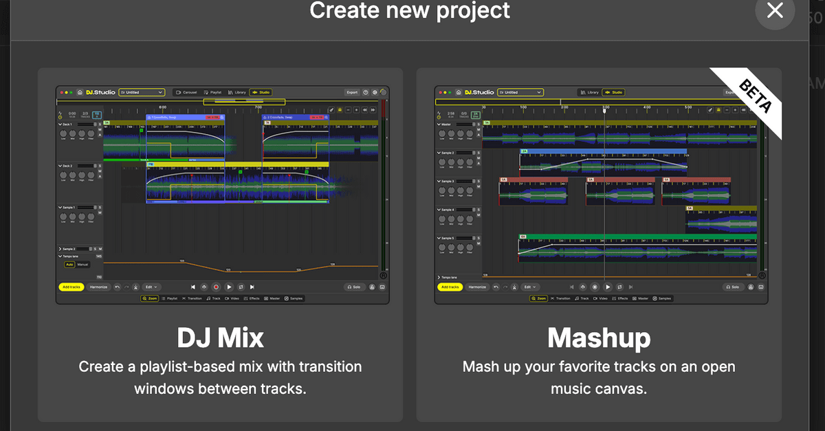 Create new project