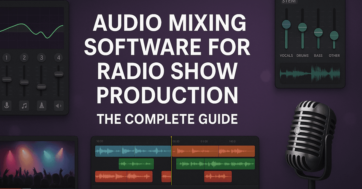radio mixing software