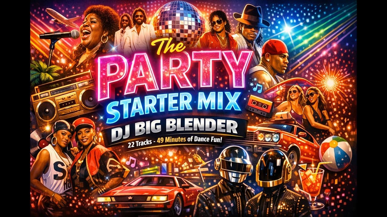 Cover art for The Party Starter Mix by DJ Big Blender by DJ Big Blender